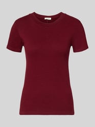 T-Shirt mit Rundhalsausschnitt Modell 'SONOMA' von American Vintage Bordeaux - 34