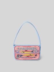 Handtasche mit Label-Detail von Staud Pink - 1