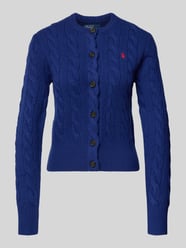 Cardigan aus Wolle-Kaschmir-Mix mit Label-Stitching von Polo Ralph Lauren - 45