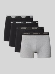 Trunks in een set van 4 met elastische band met logo van PUMA - 42