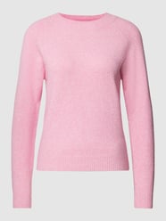 Strickpullover mit Rundhalsausschnitt Modell 'DOFFY' von Vero Moda Pink - 43