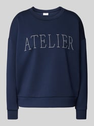 Sweatshirt met statementstitching, model 'SIFFI ATELIER' van Vila - 4