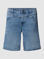 Korte jeans met steekzakken, model 'BETSY' van s.Oliver RED LABEL Blauw / turquoise - 10
