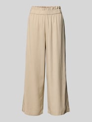 Loose Fit Culotte aus Viskose-Leinen-Mix Modell 'SOLVI-CARO' von Only Beige - 44