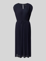 Midikleid mit Plisseefalten von comma - 16