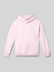 Hoodie mit Label-Details von Tommy Hilfiger Teens Pink - 15