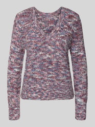 Strickpullover mit V-Ausschnitt Modell 'DIRMA' von VILA - 40