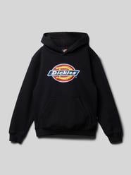 Hoodie mit Label-Print Modell 'YOUTH' von Dickies Schwarz - 32