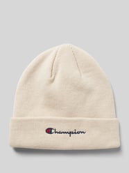 Beanie mit Label-Stitching von CHAMPION Beige - 37