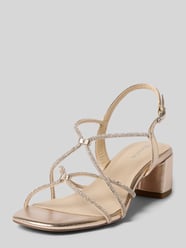 Sandaletten mit Strasssteinbesatz von Tamaris Gold - 18