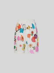 Shorts mit floralem Muster von Marni Weiß - 1