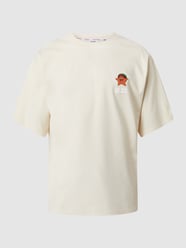 Oversized T-shirt met 'One Piece'-print  van GCDS Wit - 25