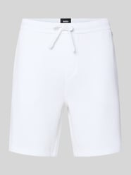 Regular Fit Sweatshorts aus Baumwoll-Mix Modell 'WAFFLE SHORTS' von BOSS - 46