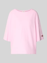 Oversized T-Shirt mit Label-Print Modell 'YKOBOW' von American Vintage Pink - 28