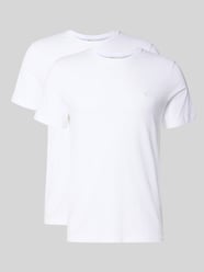 T-Shirt mit Label-Stitching von CK Calvin Klein - 27