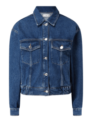 Jeansjacke aus Baumwolle Modell 'Mabel' von Mango Blau / Türkis - 10