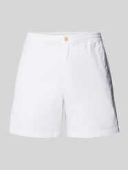 Regular Fit Shorts mit Logo-Stitching Modell 'PREPSTER' von Polo Ralph Lauren Weiß - 17