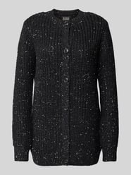 Strickjacke mit Rundhalsausschnitt von Scotch & Soda Schwarz - 4