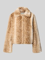 Jacke aus Kunstfell Modell 'Camina' von Neo Noir Beige - 32