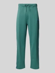 Regular Fit Sweatpants mit fixierten Bügelfalten von Hugo Blue Grün - 38