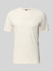 T-Shirt mit Label-Detail und Rundhalsausschnitt von Armani Exchange - 12