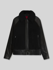 Lederjacke aus Lammnappa mit Schnalle Modell 'Laran' von HUGO - 35