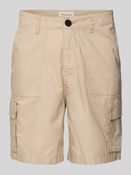 Bermudy z wpuszczanymi kieszeniami w stylu francuskim od Knowledge Cotton Apparel - 23