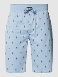 Szorty z dzianiny dresowej z nadrukiem z logo od Polo Ralph Lauren Underwear - 35