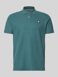 Regular Fit Poloshirt mit Label-Detail und Knopfleiste von LERROS - 4