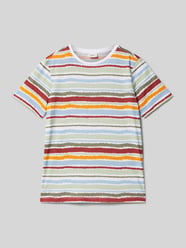 T-shirt o kroju regular fit z czystej bawełny od s.Oliver RED LABEL - 26