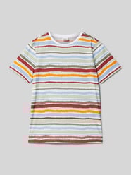 T-shirt o kroju regular fit z czystej bawełny od s.Oliver RED LABEL - 45