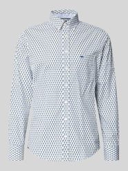 Koszula casualowa o kroju slim fit z wyhaftowanym logo od Fynch-Hatton - 38