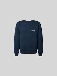 Sweatshirt mit gerippten Abschlüssen von Kenzo Blau - 38