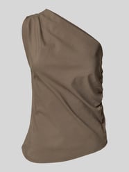 Top mit seitlicher Raffung Modell 'Sora' von My Essential Wardrobe - 2