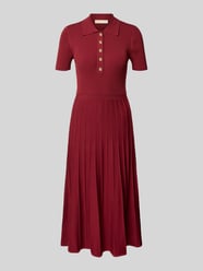 Strickkleid mit Polokragen und 3/4-Arm von MICHAEL Michael Kors - 14