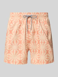 Zwembroek in all-over look met elastische band van BOARDIES - 24