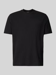 T-Shirt mit geripptem Rundhalsausschnitt von Emporio Armani - 47