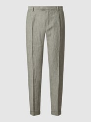 Hose aus Leinen Modell 'One Pleat' von Z Zegna - 10