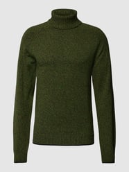 Strickpullover mit Rollkragen von Blend Schwarz - 26