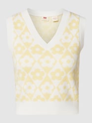 Korte spencer met bloemenmotief van Levi's® Wit - 22