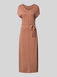 Maxikleid mit Bindegürtel Modell 'PAOLINE' von B.Young - 14