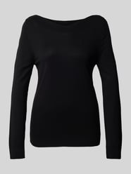 Slim fit gebreide pullover met ribboord van Tom Tailor - 43