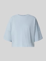 Pudełkowy krój T-shirt z opuszczonymi ramionami Model 'KUSIA' od DRYKORN - 10