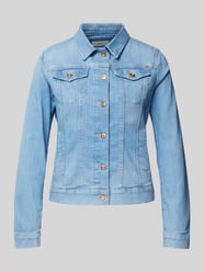 Jeansjacke mit Brusttaschen Modell 'Style. Miami' von Brax Blau - 8