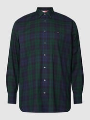 Koszula casualowa PLUS SIZE ze wzorem w kratę model ‘OXFORD’ od Tommy Hilfiger Big & Tall Zielony - 19