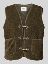 Kamizelka z nakładanymi kieszeniami model ‘Hugo’ od LOLLYS LAUNDRY - 2