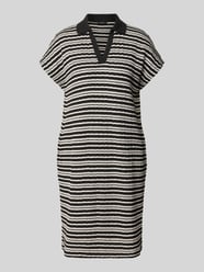 Sukienka o kroju relaxed fit w imitacji dzianiny, model 'Wary' od OPUS - 3