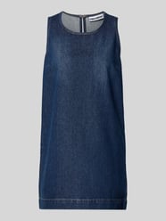 Kort denimjurk met ronde hals van REVIEW - 43