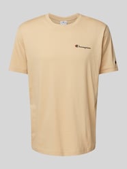 T-Shirt mit Label-Print von Champion Beige - 7