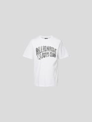 T-Shirt mit Label-Print von Billionaire Boys Club Weiß - 2